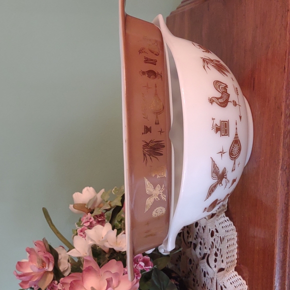 Pyrex Early American Lot of 3 - Picture 2 of 5